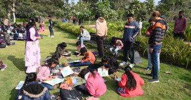 ગાંધીનગર મ્યુનિસિપલ કોર્પોરેશન દ્વારા સ્વચ્છતા અભિયાન અંતર્ગત ઈન્ફોસિટી, ચ-૦ ખાતે ચિત્ર સ્પર્ધાનું આયોજન