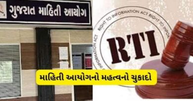 ગાંધીનગર જિલ્લા માહિતી કચેરીના નાયબ માહિતી નિયામક પારૂલ મણિયારની મનમાની સામે રાજ્ય માહિતી આયોગનું કડક આકરું વલણ