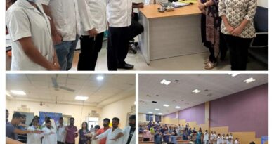 ગાંધીનગર સિવિલ હોસ્પિટલ ખાતે ‘વર્લ્ડ ઓરલ હેલ્થ મંથ’ની ઉજવણી: સફાઈ કર્મચારીઓનું ઓરલ કેન્સર સ્ક્રીનિંગ કરાયું