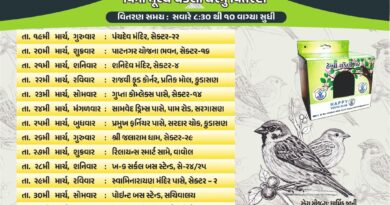 “હેપ્પી સ્પેરો વિક”થી તમારાં આંગણે ચકલીનો ચીં ચીં કલરવ ફરી ગુંજશે