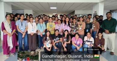 BISAG-N ખાતે KSVના 114 વિદ્યાર્થીઓની ત્રિ-દિવસીય ઇન્ડસ્ટ્રી વિઝિટ