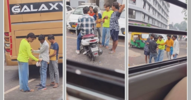 अहमदाबाद के गीतामंदिर बस स्टैंड पर राहगीरों से लूटपाट, वीडियो वायरल